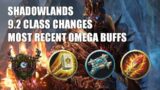 Shadowlands 9.2 Class Changes (THESE BIG BUFFS DONT MAKE SENSE)