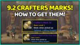 Crafter's Marks In Patch 9.2! Prepare For These Quickly! | Shadowlands Goldmaking