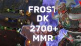 Frost DK 3v3 Arenas | 2700+ Rated TSG | WoW Shadowlands PvP S2
