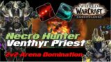 *HUGE DAMAGE* MM Hunter Priest 2v2 / 9.1.5 WoW Shadowlands Arena