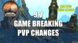 Shadowlands 9.2 GAME BREAKING PVP CHANGES
