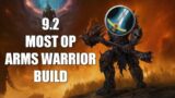 Shadowlands 9.2 MOST OP ARMS WARRIOR BUILD