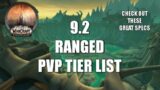Shadowlands 9.2 Ranged DPS PVP Tier List (Prediction)