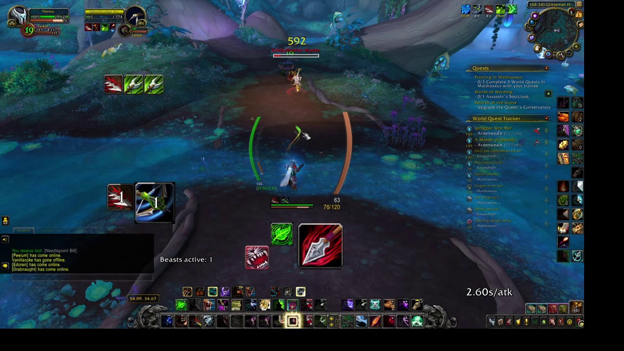 Shadowlands Hunter Embers Legendary Tips, macro and weak aura World of Warcraft videos