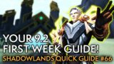 THE 9.2 Starter Guide! Your Shadowlands Quick Guide #66