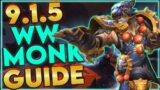 Windwalker Monk Guide Shadowlands 9.1.5