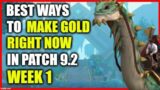WoW 9.2: WEEK 1 – Best ways to make GOLD in Patch 9.2! Up to 500k/hour | Shadowlands Gold Farming