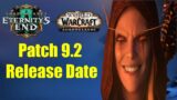 WoW Patch 9.2 Release Date | Shadowlands