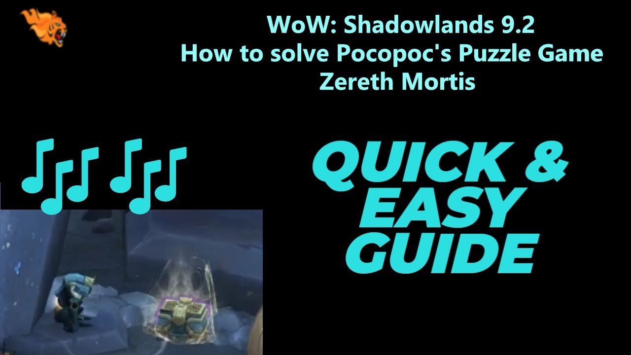 WoW Shadowlands 9.2 Solving the Symphonic Vault Zereth Mortis