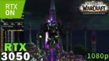 World Of Warcraft: Shadowlands | RTX 3050 | Ryzen 7 5800X | Ray Tracing | Ultra Settings | 1080p