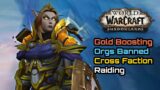 World of Warcraft: Shadowlands – Blizzard Bans Cross-Realm Boost Orgs, Allows Cross-Faction Raiding