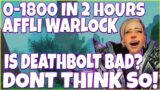 0-1800 In 2 Hours Is Deathbolt That Bad? Affliction Warlock w/ Deathbolt Season 3 PvP – Shadowlands