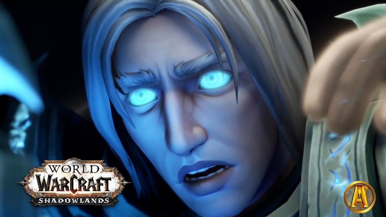 92 Anduin Frees Arthas Ending Cinematic Sylvanas Last Words Cutscene Wow Eternitys End 