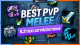 9.2 TIER LIST PREDICTIONS – BEST MELEE in Shadowlands PvP!