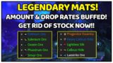 ALL LEGENDARY RELATED MATERIALS BUFFED ON AMOUNT & DROP RATES! | Shadowlands Goldmaking