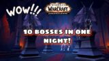 Amazing! – 10 Bosses Defeated in Castle Nathria – World of Warcraft – Shadowlands !