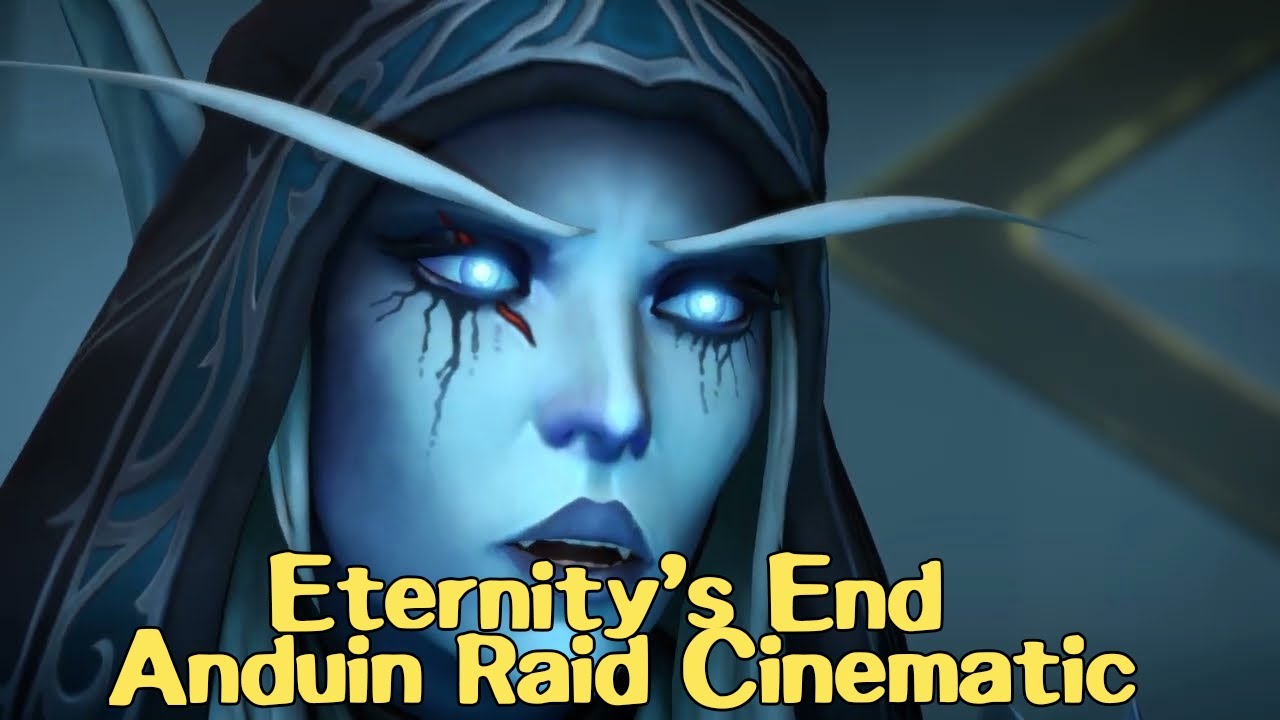 Anduin Raid Finale Cinematic | WoW Shadowlands Eternity's End Cinematic ...