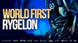 Echo vs. Mythic Rygelon WORLD FIRST! | Sepulcher of the First Ones | WoW: Shadowlands