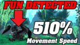 FUN DETECTED!! 510% Movement Speed In WoW Patch 9.2