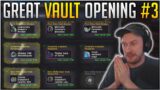 Great Vault Opening #3: FIVE PIECE GAMING!! (Season 3 Shadowlands)