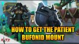 How to get the Patient Bufonid Mount from Zereth Mortis WoW Shadowlands