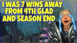 I Was 7 Wins Away From 4Th Gladiator & Season Ended! – Shadowlands 9.1.5 Season 2 Ending