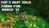 March 2022's Top 5 Best World of Warcraft Shadowlands Gold Making Guides