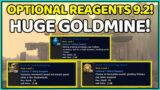 Patch 9.2 Optional Reagents Are A GOLDMINE! | Shadowlands Goldmaking