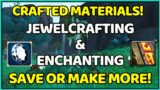 SAVE OR MAKE MILLIONS! Crafted Intermediate Materials ARE KEY! | Shadowlands Goldmaking