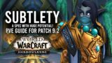 Subtlety Rogue DPS Guide: A Spec With Potential For PvE In Patch 9.2! – WoW: Shadowlands 9.2