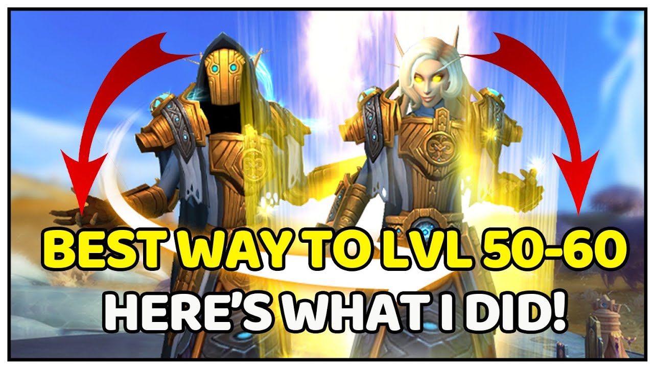 The BEST WAY To Level 5060! Here's What I Did! Shadowlands World