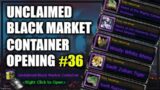 Unclaimed Black Market Container Opening #36! A Mount?! WoW Shadowlands