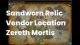 WOW Sandworn Relic Vendor Location Zereth Mortis | Shadowlands