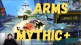 Arms Warrior Mythic+ 10key | World of Warcraft Shadowlands PvE