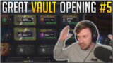 Great Vault Opening #5: ENDGAME Gearing??!! (Season 3 Shadowlands)