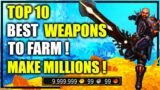 MAKE MILLIONS farming these weapons !! TOP 10 best weapons to farm | WoW GoldMaking Shadowlands