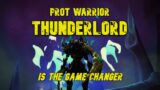 Prot Warrior Legendary Thunderlord in WoW Shadowlands