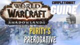 Purity's Prerogative WoW Shadowlands Bastion completionist guide