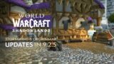Stormwind & Orgrimmar UPDATES in Patch 9.2.5! Early signs of Dragonflight? | Shadowlands