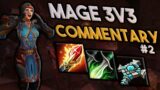 3V3 Educational Fire Mage Commentary [#2] || Rank 1 Mage WoW Shadowlands PvP Arena