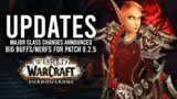 Even More Class BUFFS And NERFS Announced For The Patch 9.2.5! – WoW: Shadowlands 9.2
