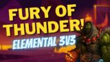 FURY OF THUNDERCLEAVE! Elemental Shaman PvP 3v3 Arena Shadowlands 9.2
