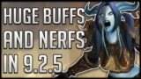 HUGE Class Buffs & Nerfs Right Before Patch 9.2.5 Release | WoW Shadowlands