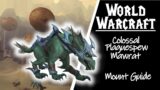 How to get the Colossal Plaquespew Mawrat mount guide – Shadowlands mount guides