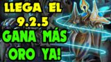 La fecha del parche 9.2.5 y como hacer oro con el | shadowlands