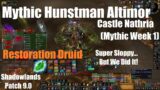 Mythic Huntsman Altimor! – Restoration Druid PoV – Castle Nathria – World of Warcraft Shadowlands