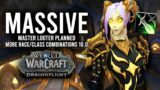 NEW RACE/CLASS COMBINATIONS! Master Looter Could Return In Dragonflight! – WoW: Shadowlands 9.2