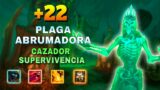 PLAGA ABRUMADORA +22 | SEGUIMOS FINOS | SURVIVAL HUNTER | WOW SHADOWLANDS 9.2