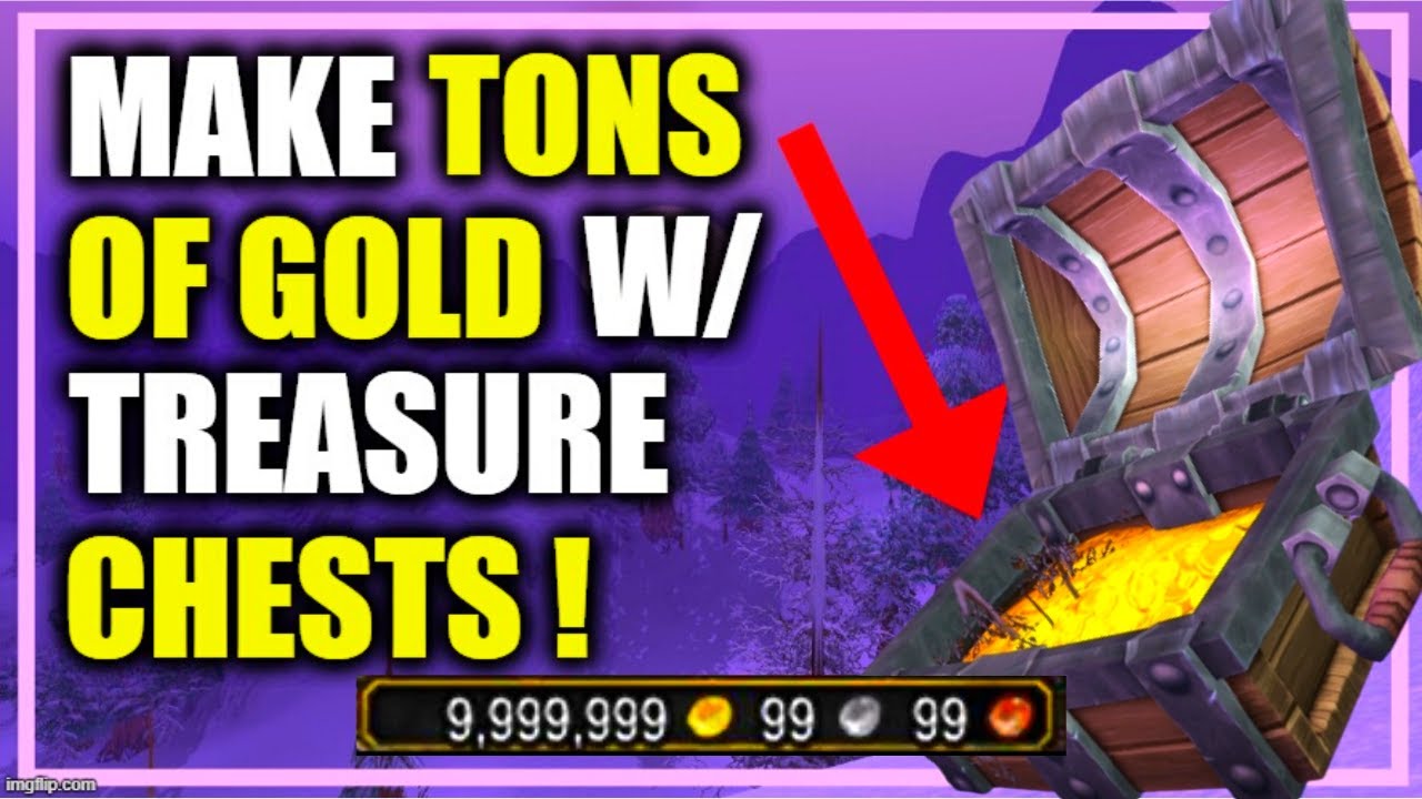 Patch 9.2 Make TONS OF GOLD w/ Treasure CHESTS! WoW Shadowlands Goldmaking World of Warcraft