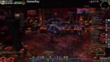Playing WOW. Doing the campaign for the flying in Shadowlands
